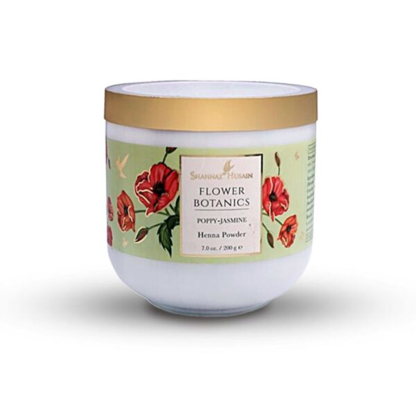 Flower Botanics - Poppy-Jasmine Henna Powder - 200 gm